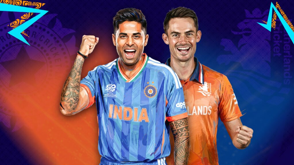 Where to Watch India vs Netherlands T20 World Cup 2026 Live – India & Worldwide Streaming Guide