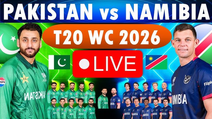 Pakistan vs Namibia – ICC Men’s T20 World Cup 2026 Full Match Report, Score & Highlights