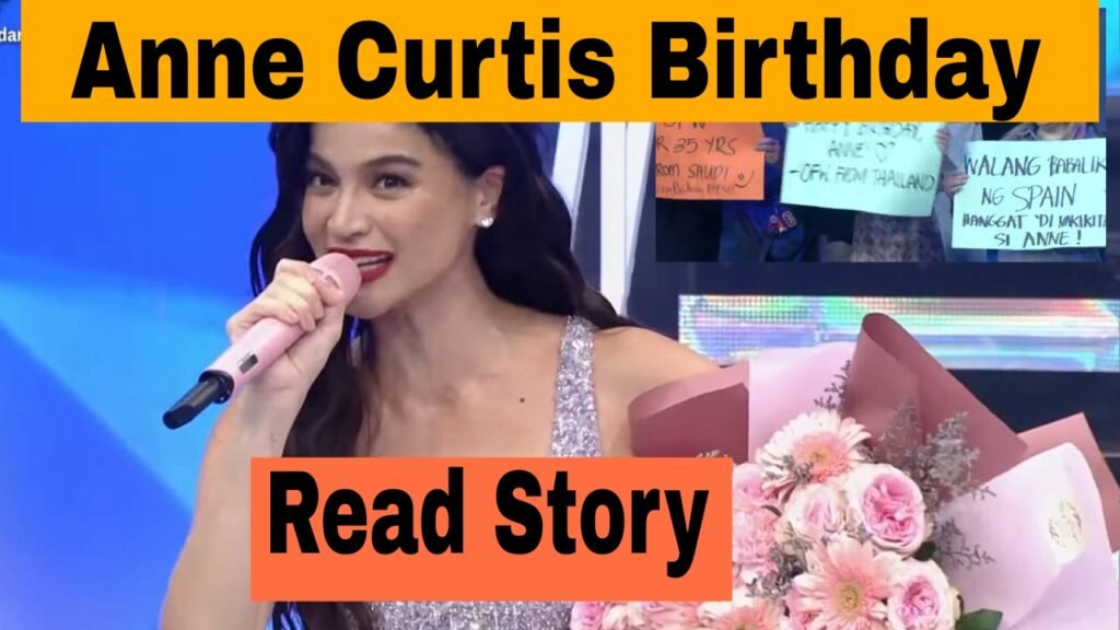 Anne Curtis Celebrates 41st Birthday with Heartfelt Surprise from Friends