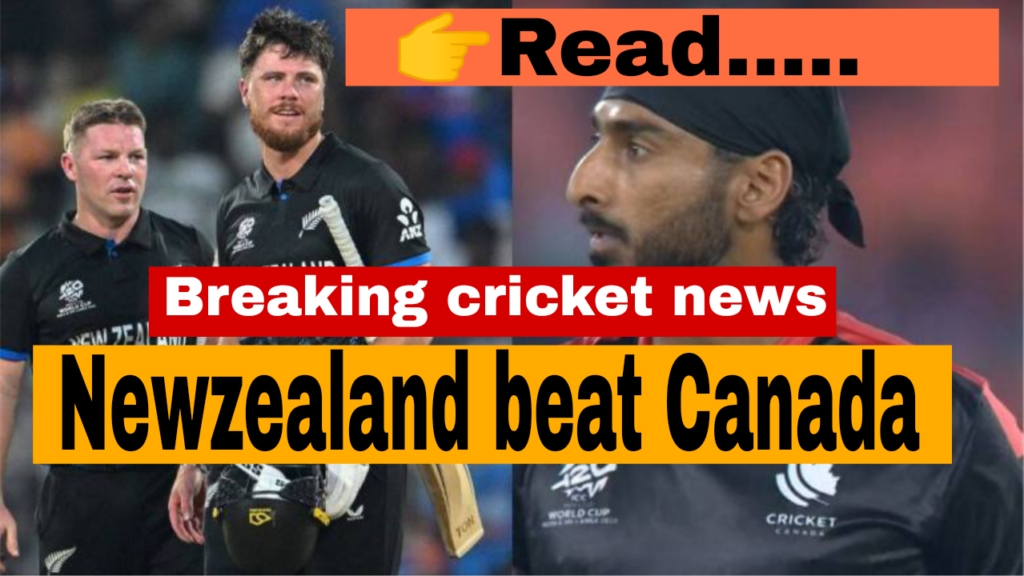 New Zealand Beat Canada to Secure Super 8 Spot in ICC Men’s T20 World Cup 2026